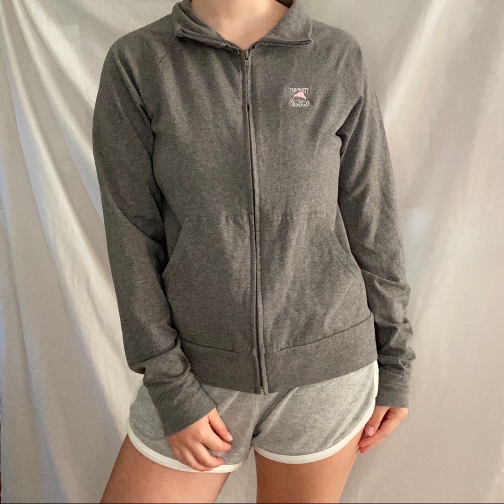 The Salty Dog Cafe Embroidered Logo Zip Up Jacket